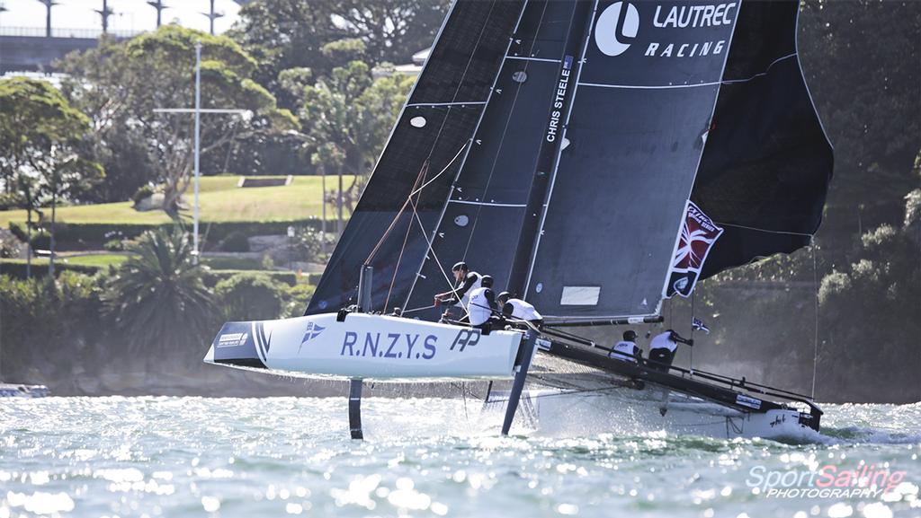 Lautrec Racing - Act Eight Extreme Sailing Series Sydney © Beth Morley - Sport Sailing Photography http://www.sportsailingphotography.com